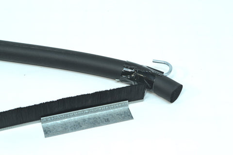 NV WGVB04K7.1 Weatherguard::Weatherguard Kits::"VERSA-BRUSH" WELD OR DRILL ON WEATHERGUARD KITS::SHORT BRISTLE KITS -uses 1" Brush Side Seals