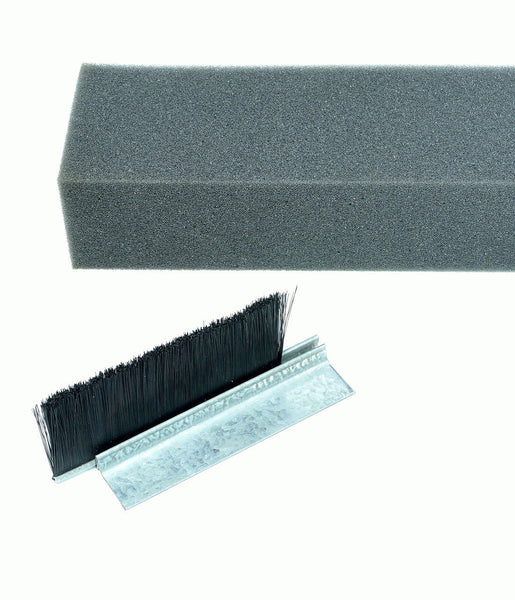 NV WGVB04R7 Weatherguard::Weatherguard Kits::"VERSA-BRUSH" WELD OR DRILL ON WEATHERGUARD KITS::STANDARD KITS - uses 1-1/2" Brush Side Seals